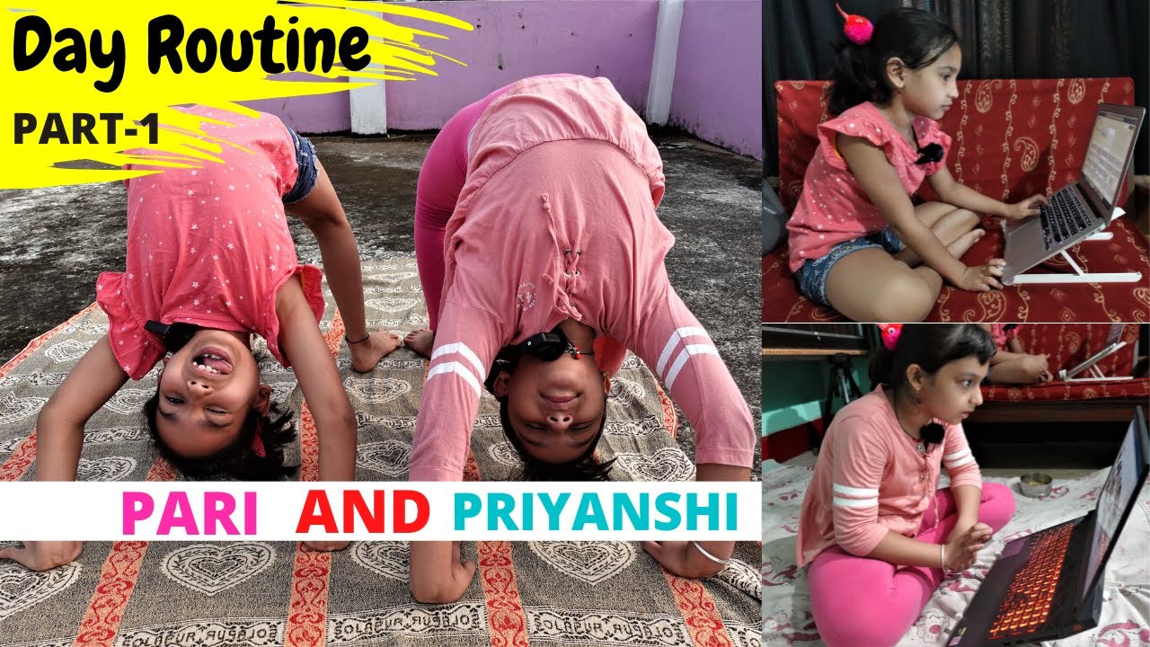 Daily Routine with Priyanshi Di / PART-1 / #LearnWithPari #learnwithpriyanshi