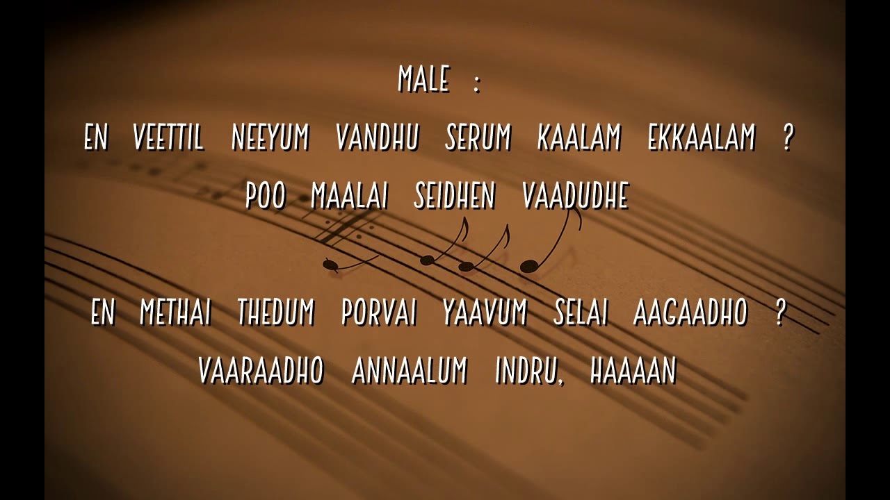 Naan Pogiren Mele Mele Karaoke