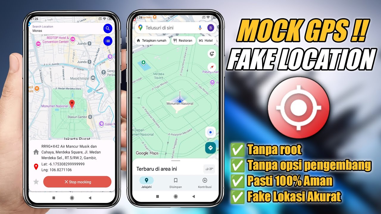 Fake GPS Absensi - Nitik Lokasi Absensi Online Tanpa Terdeteksi Opsi Pengembang Ampuh Work 100%