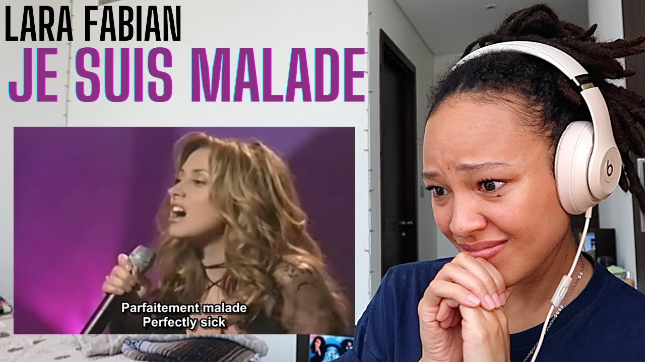 She brought this emotional song TO LIFE! 🙌🏽 | Lara Fabian - Je Suis Malade [REACTION!]