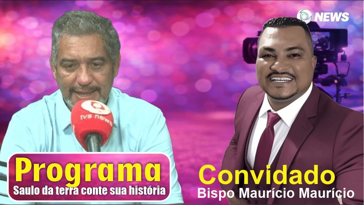 Pograma Saulo da terra conte sua história