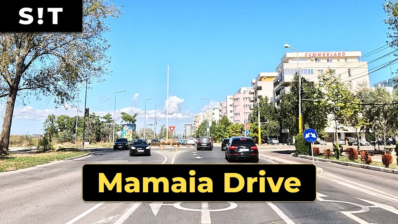 Mamaia & Navodari Day Drive | Seaside Traffic & Sunny Weather 🚗