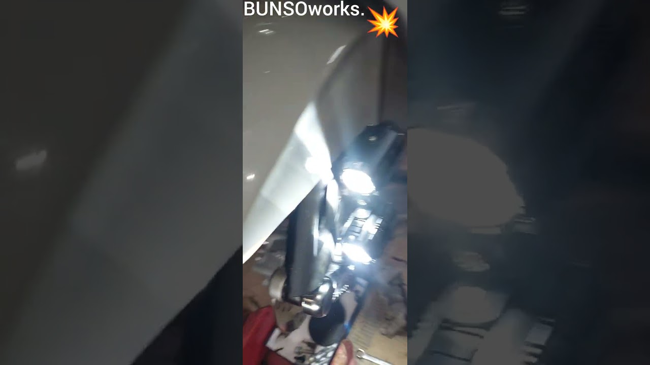Install Mini Driving Light Vespa Primavera
