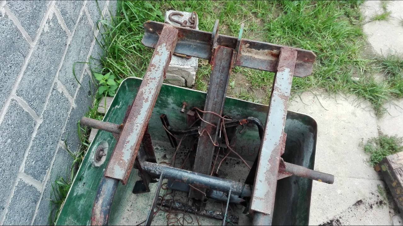 Budowa balastu z opryskiwacza Termit