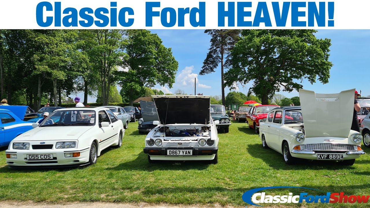 Classic Ford HEAVEN! The Amazing Cars Of Classic Ford Show 2024!