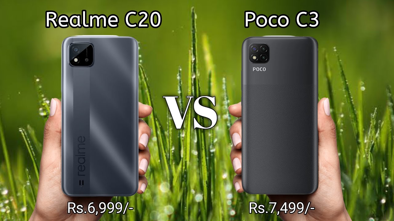 Realme C20 VS Poco C3 Full Specifications | Best Budget Gaming Smartphones 2021
