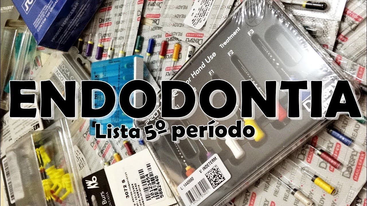 ODONTOLOGIA | Materiais do Quinto Período e Valores Endo