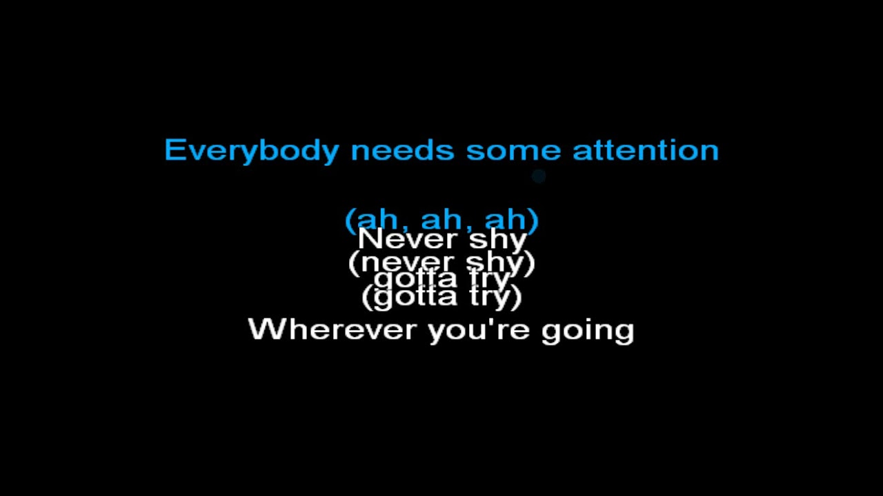 Spice Girls   Never Give Up On The Good Times Karaoke