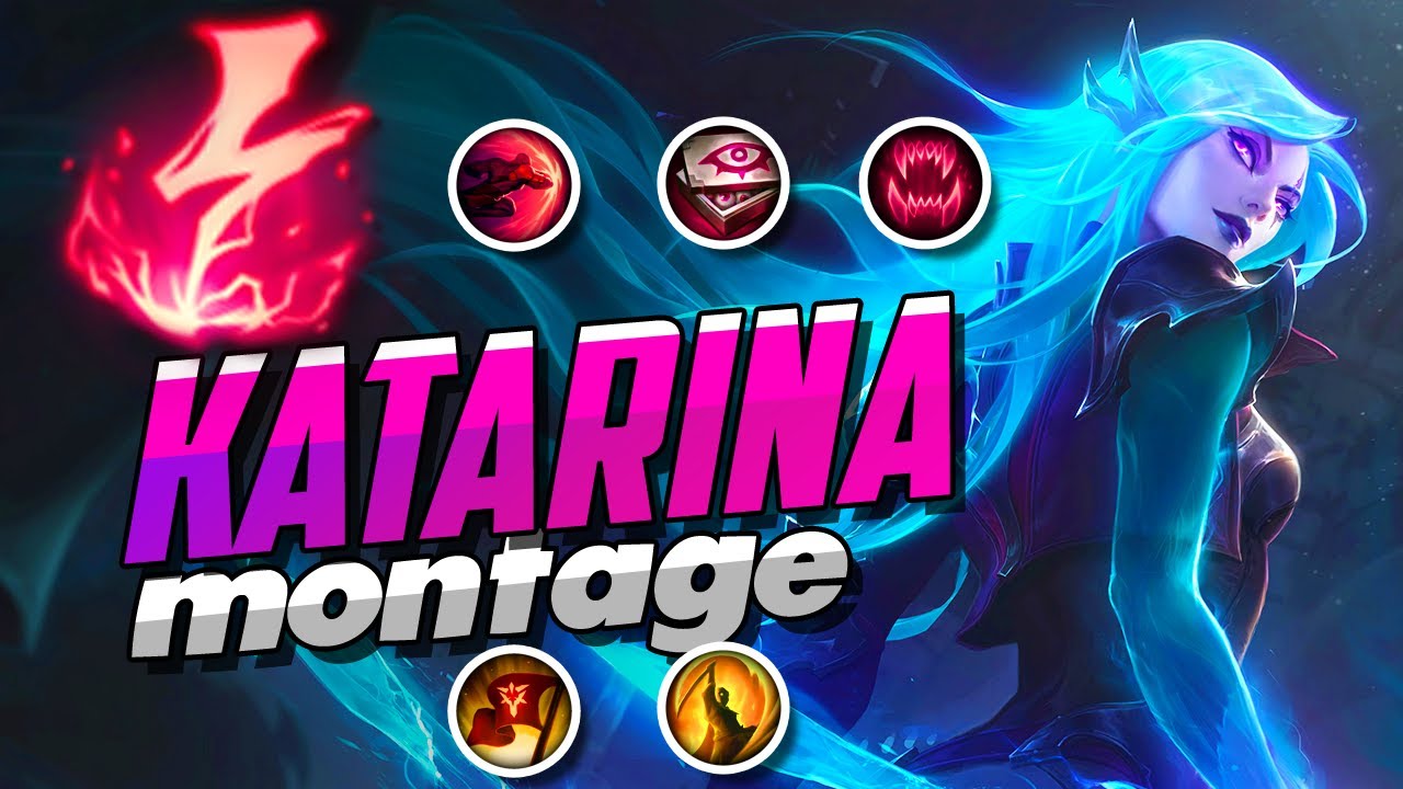 KATARINA MONTAGE | BEST KATARINA PLAYS S9 | THE ART OF ASSASSIN