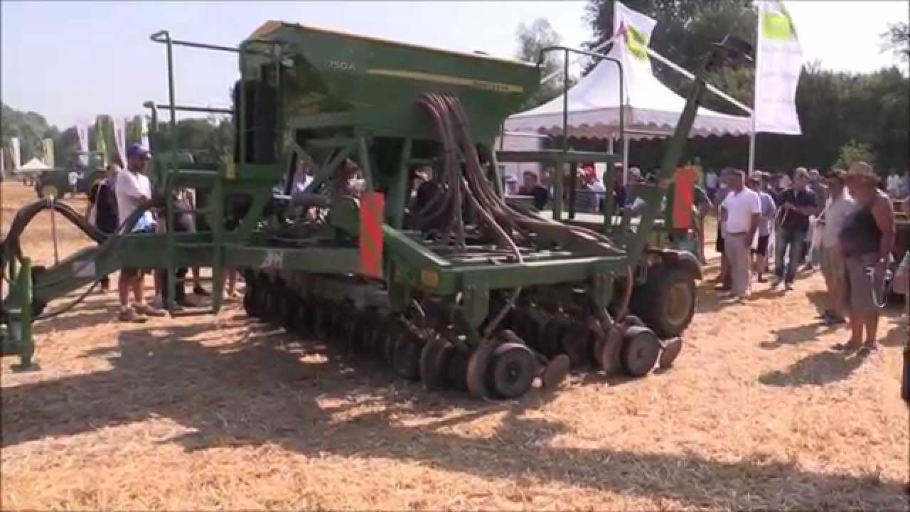 John Deere 6140R + John Deere 750A