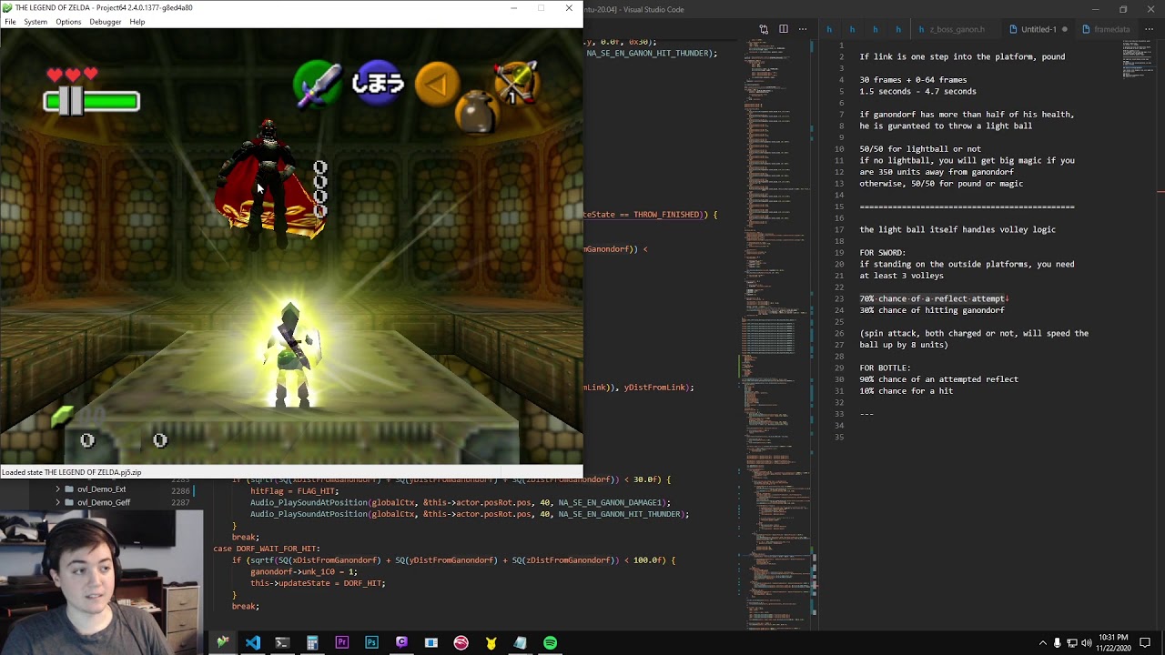 How Ganondorf's Light Ball Volley Works