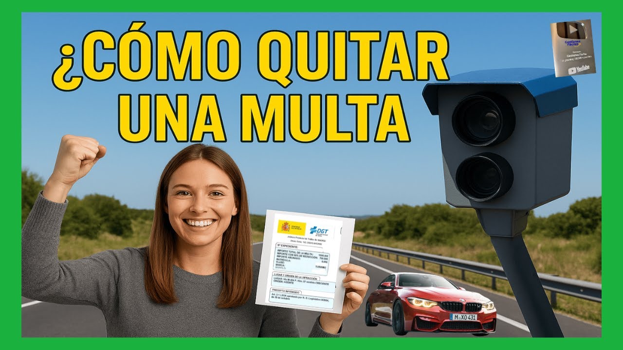 😀➡️𝐂𝐎𝐌𝐎 𝐐𝐔𝐈𝐓𝐀𝐑 𝐔𝐍𝐀 𝐌𝐔𝐋𝐓𝐀... 𝐬𝐚𝐧𝐜𝐢𝐨𝐧 𝐩𝐨𝐫 𝐯𝐞𝐥𝐨𝐜𝐢𝐝𝐚𝐝👋🏻👋🏻#gestionesfaciles #quitarmulta #dgt #tr&aacute;fico