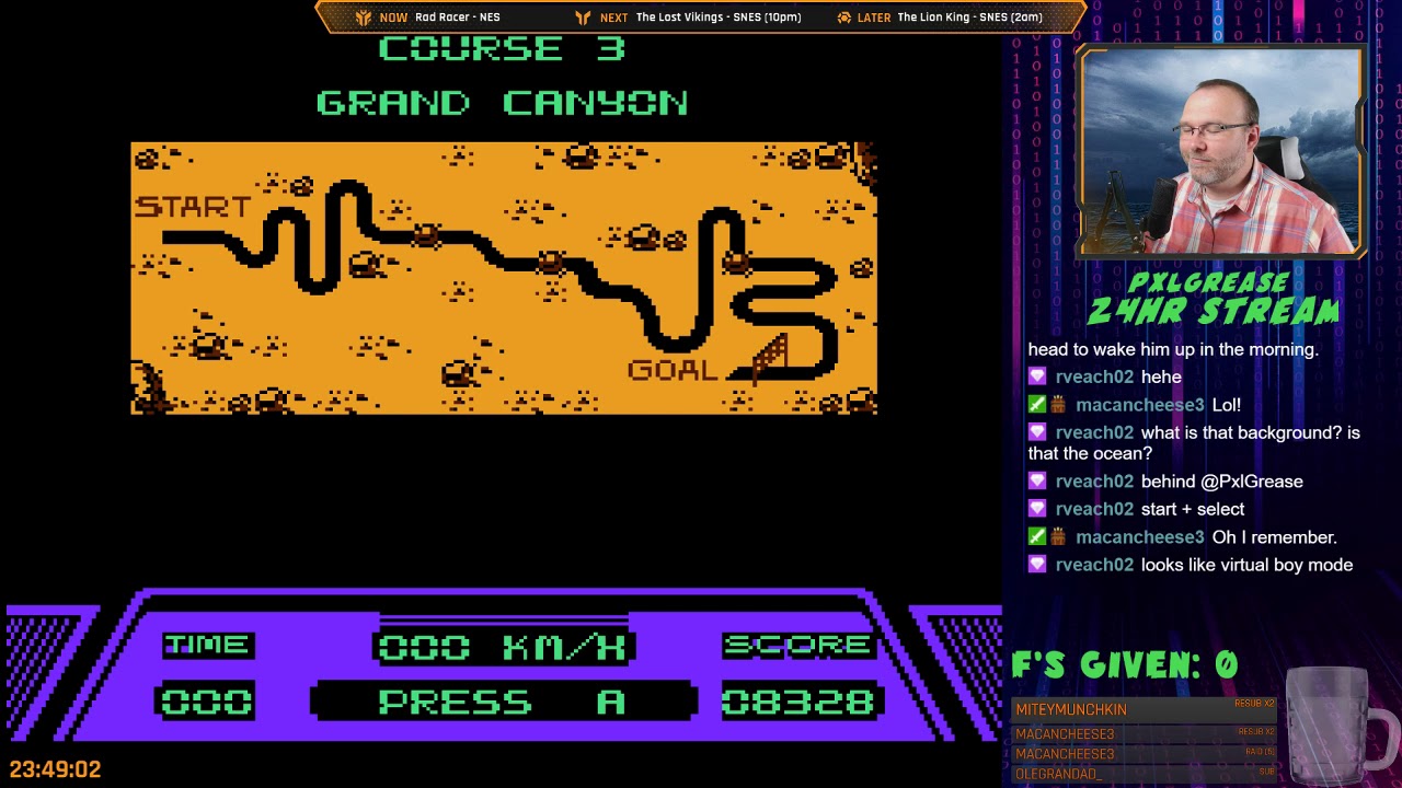 Rad Racer Casual Play Through - Square Made a Racing Game? - PxlGrease