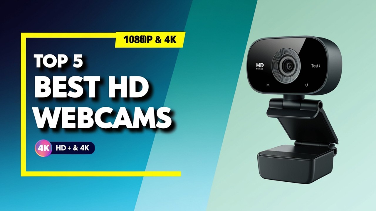 Top 5 Best HD Webcams 2026 | 1080p & 4K Webcam Reviews
