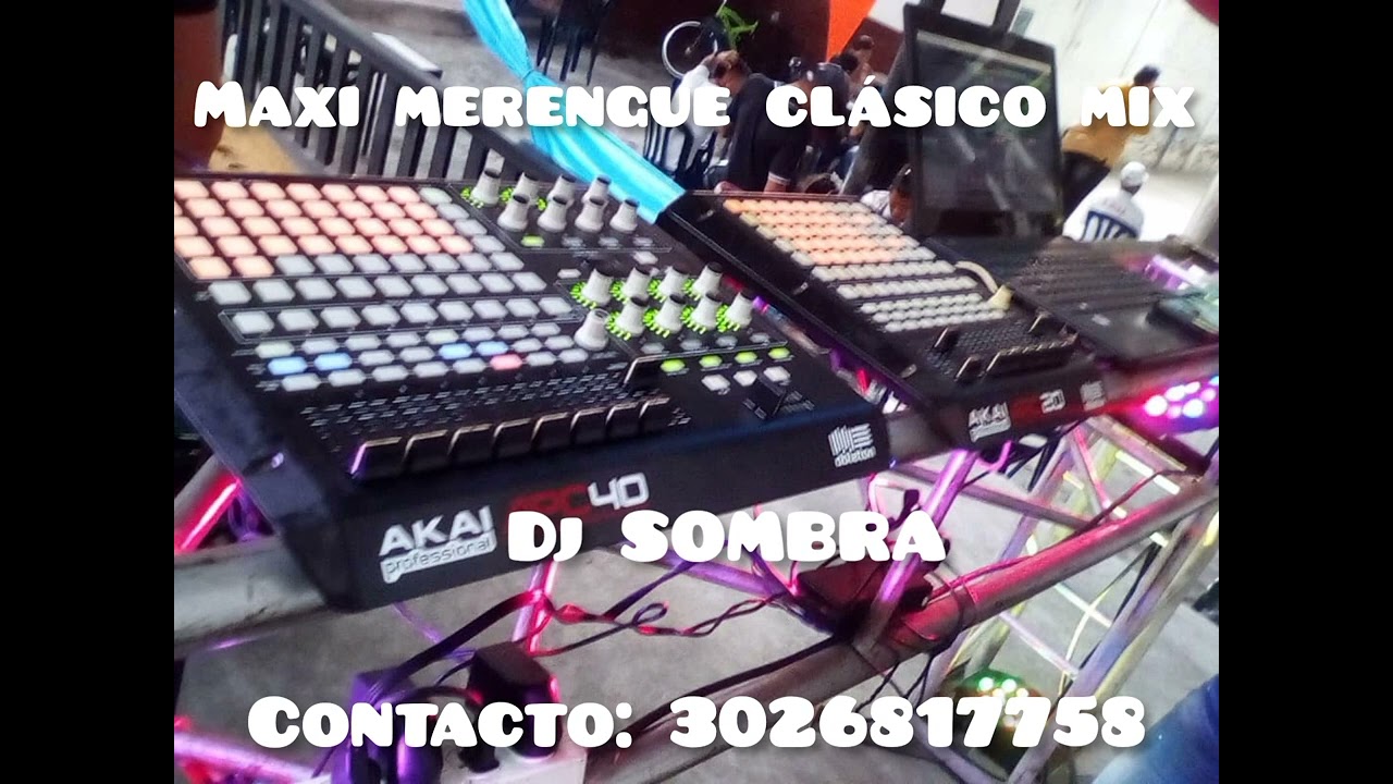 MAXI MERENGUE CLÁSICO MIX DJ SOMBRA DESDE UREÑA EDO TACHIRA