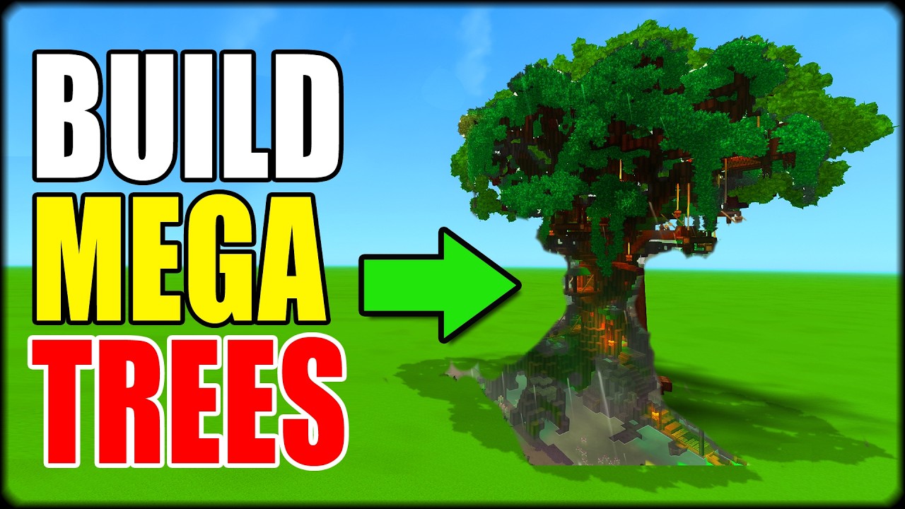 Hytale Mega Tree Build Tutorial!