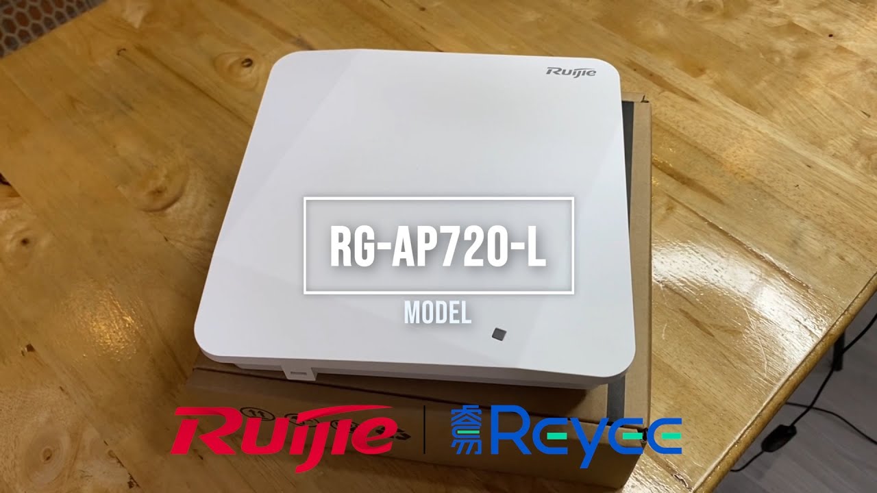 รีวิว RUIJIE RG-AP720-L ราคาหลักพัน คุณภาพหลักหมื่น สร้างWiFi เหมือนโรงแรม