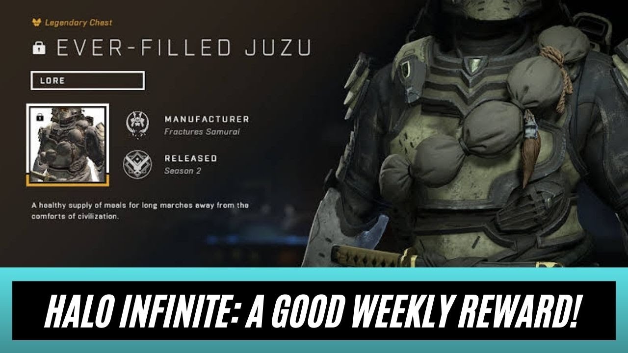 Halo Infinite Finally Has an AMAZING Weekly Reward! (Samurai Skin)