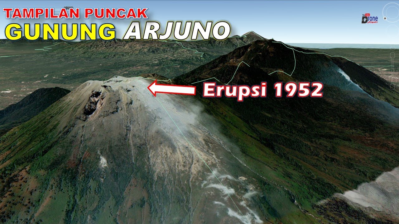 Gunung ARJUNO WELIRANG Jawa Timur - Puncak TERTINGGI Jawa Timur setelah SEMERU