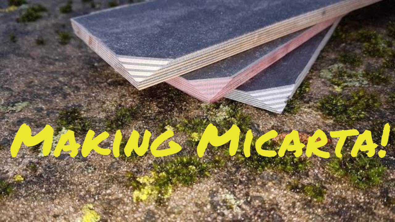 Making Micarta/G10 for knife scales.