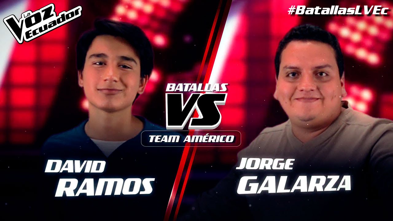 David Ramos vs Jorge Galarza - "Por qué te tengo que olvidar" - Batallas - T2 - La Voz Ecuador