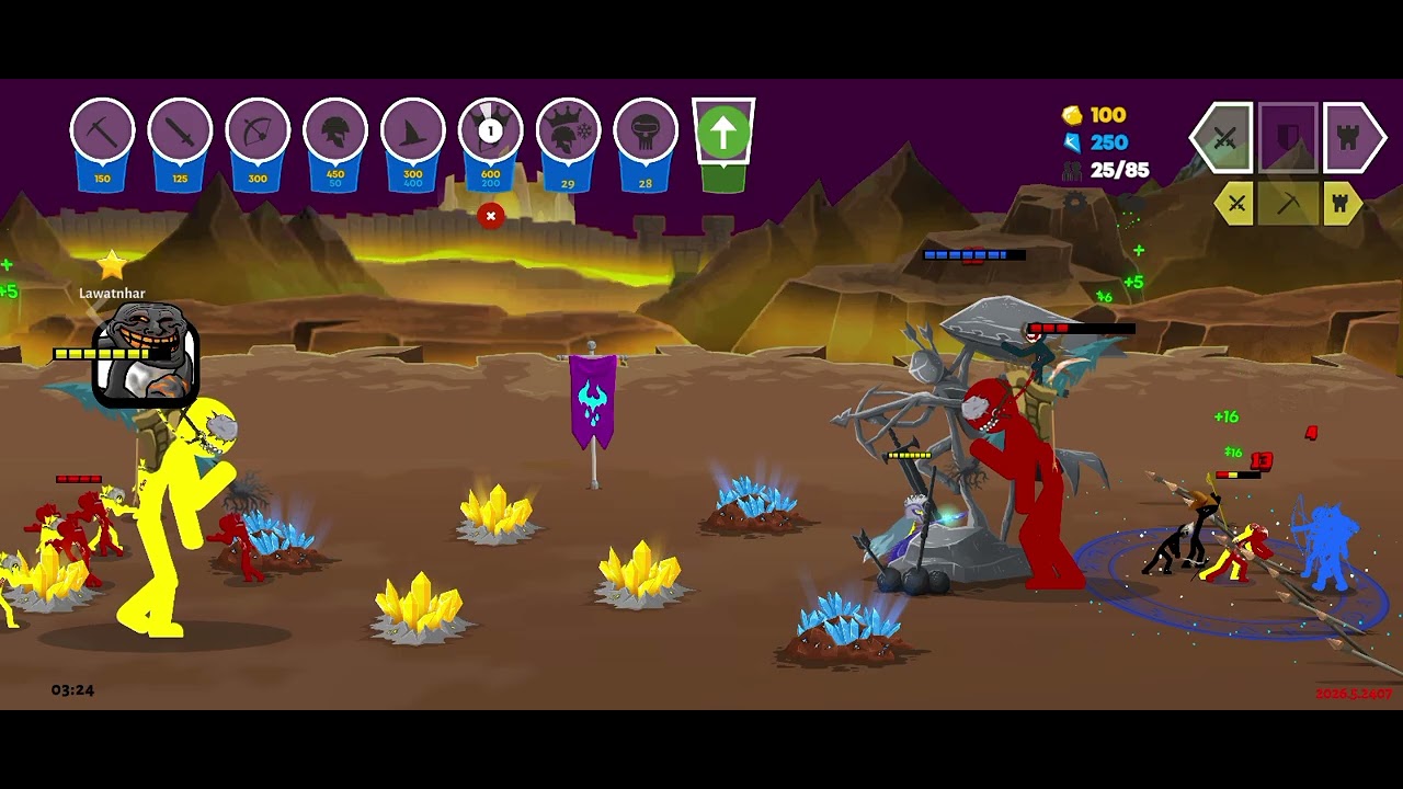 Stick war Saga Blue Teams 