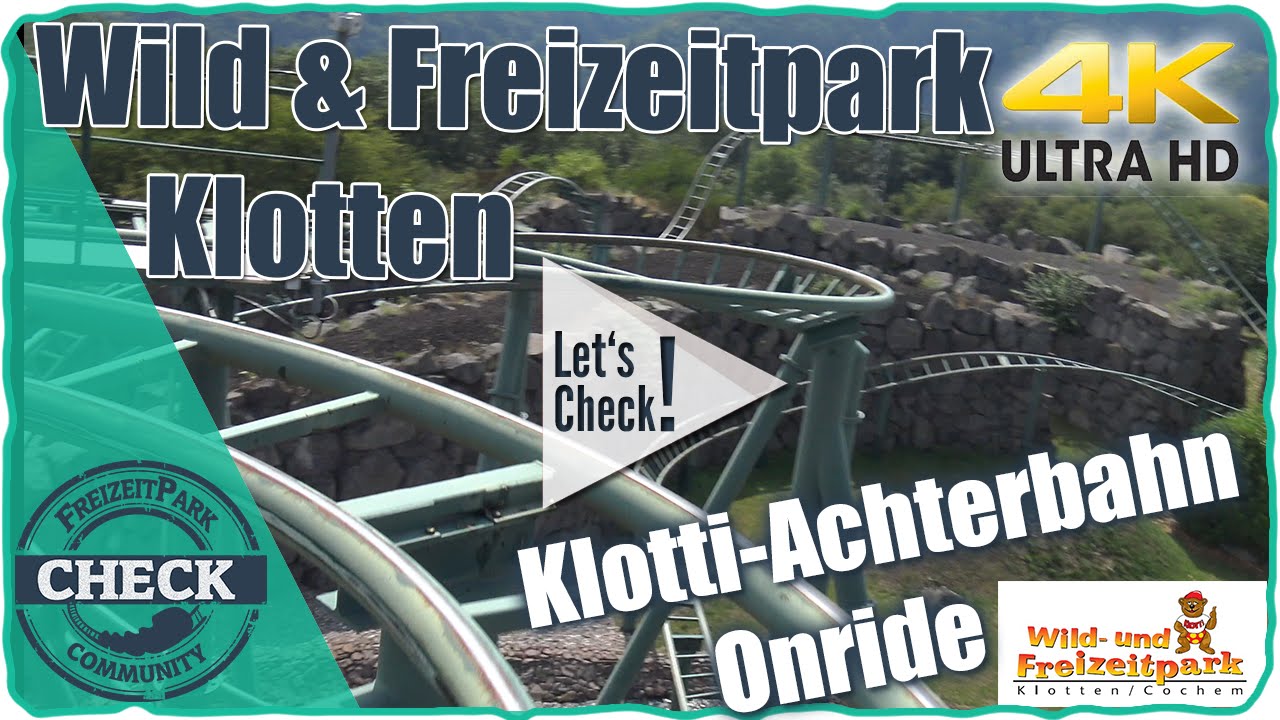 Wild & Freizeitpark Klotten - Klotti-Achterbahn/Die &ldquo;hei&szlig;e Fahrt&rdquo; (onride)