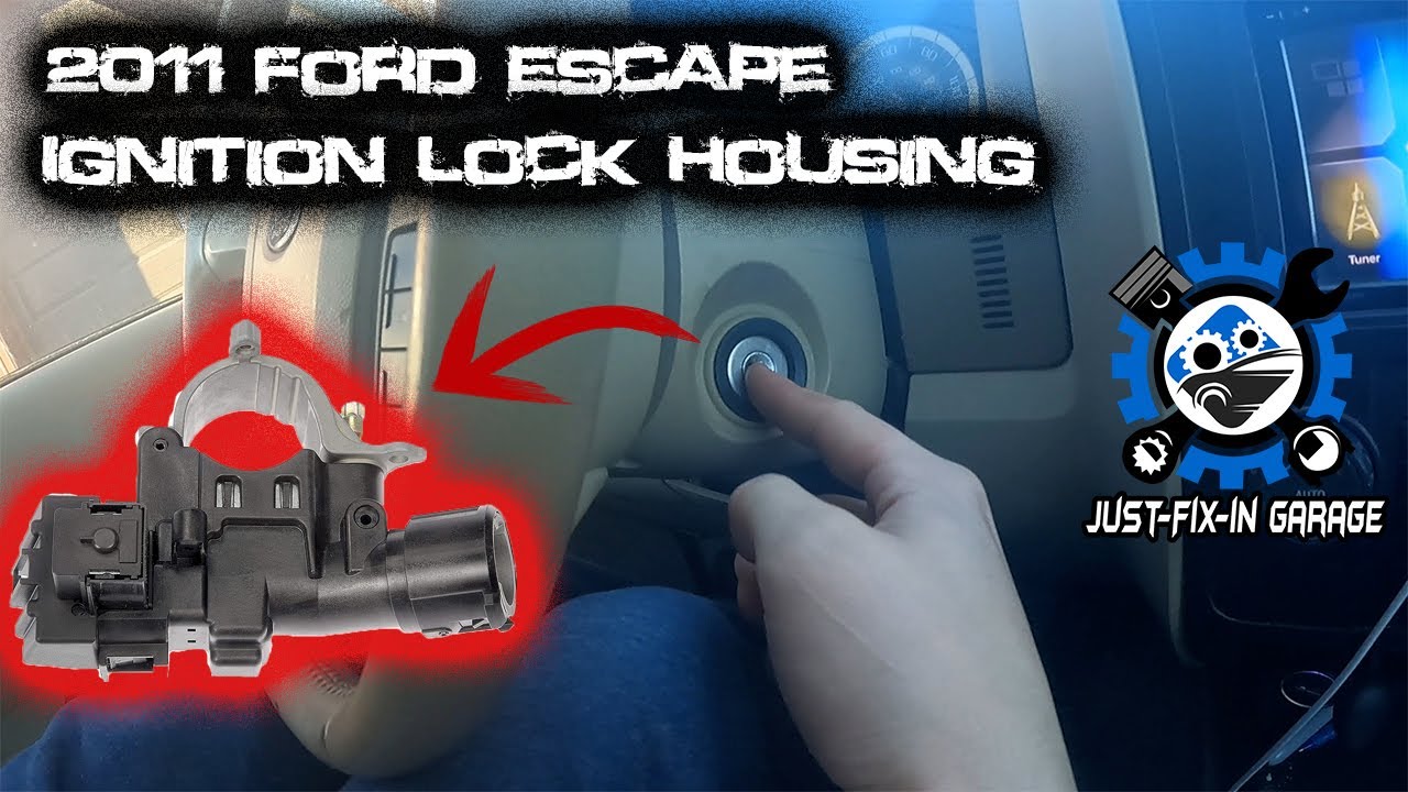 ESCAPE NO CRANK NO START - ITS NOT THE STARTER! - 2011 FORD ESCAPE IGNITION LOCK HOUSING REPLACEMENT