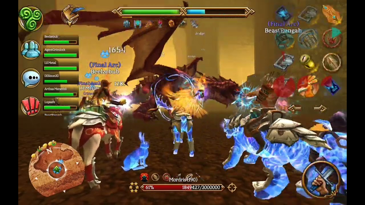 8 soldiers came to kill the dragon @ Celtic Heroes