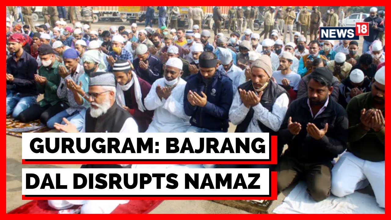 Gurugram News | Bajrang Dal Activists Create Ruckus For Open Namaz | Latest News | English News