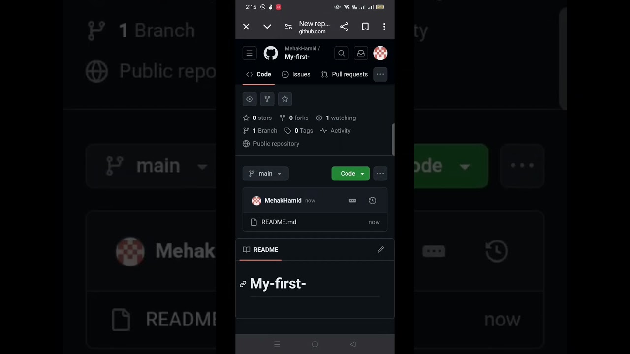 How to create repository on GitHub #github #governorsindhinitiative #shorts