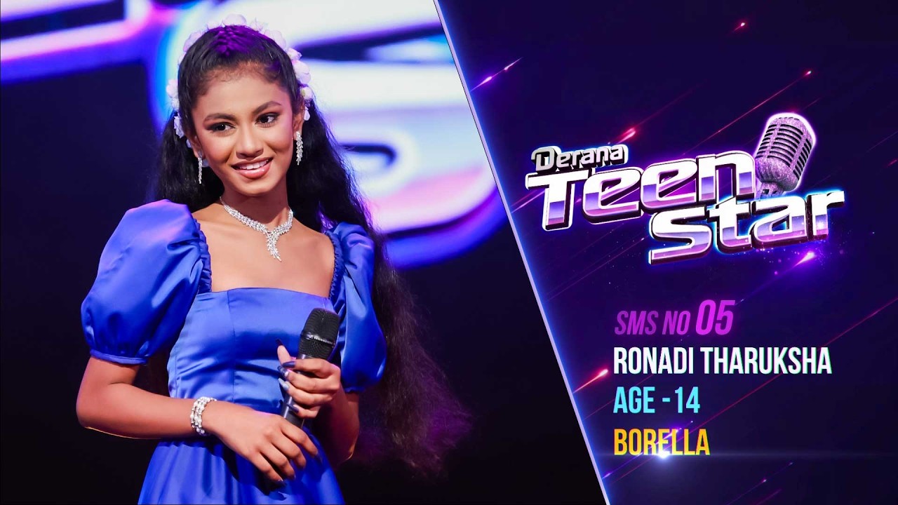 Ronadi Tharuksha | Derana Teen Star Season 01 | Grand Stage | Top 24 (Solo Category) | TV Derana