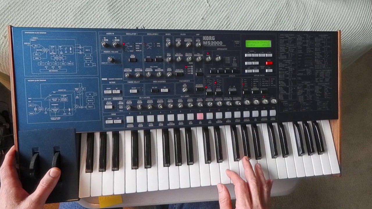 Getting All Droney With a Korg MS2000