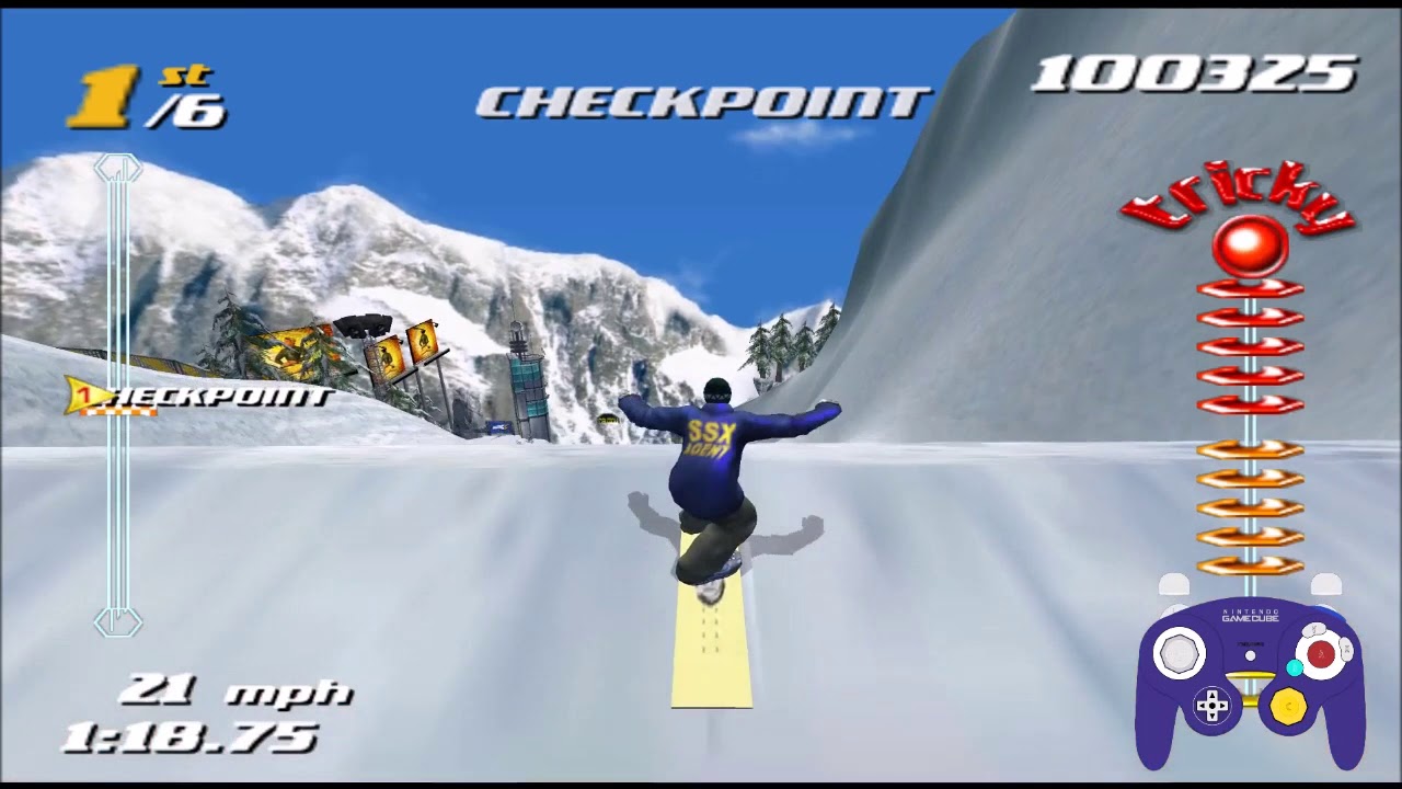 SSX Tricky - Garibaldi Race (any%) - 2:08.19