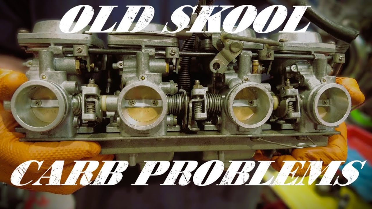 Old Skool Carb Problems. The 1980's Suzuki GSX 750 rebuild project carbs and exhaust fighting back