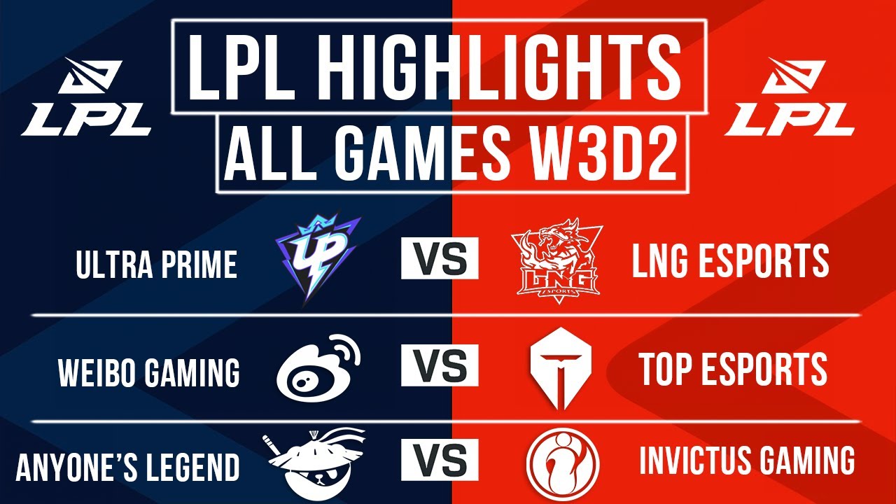 LPL Highlights ALL GAMES Week 3 Day 2 | LPL 2026 Split 1