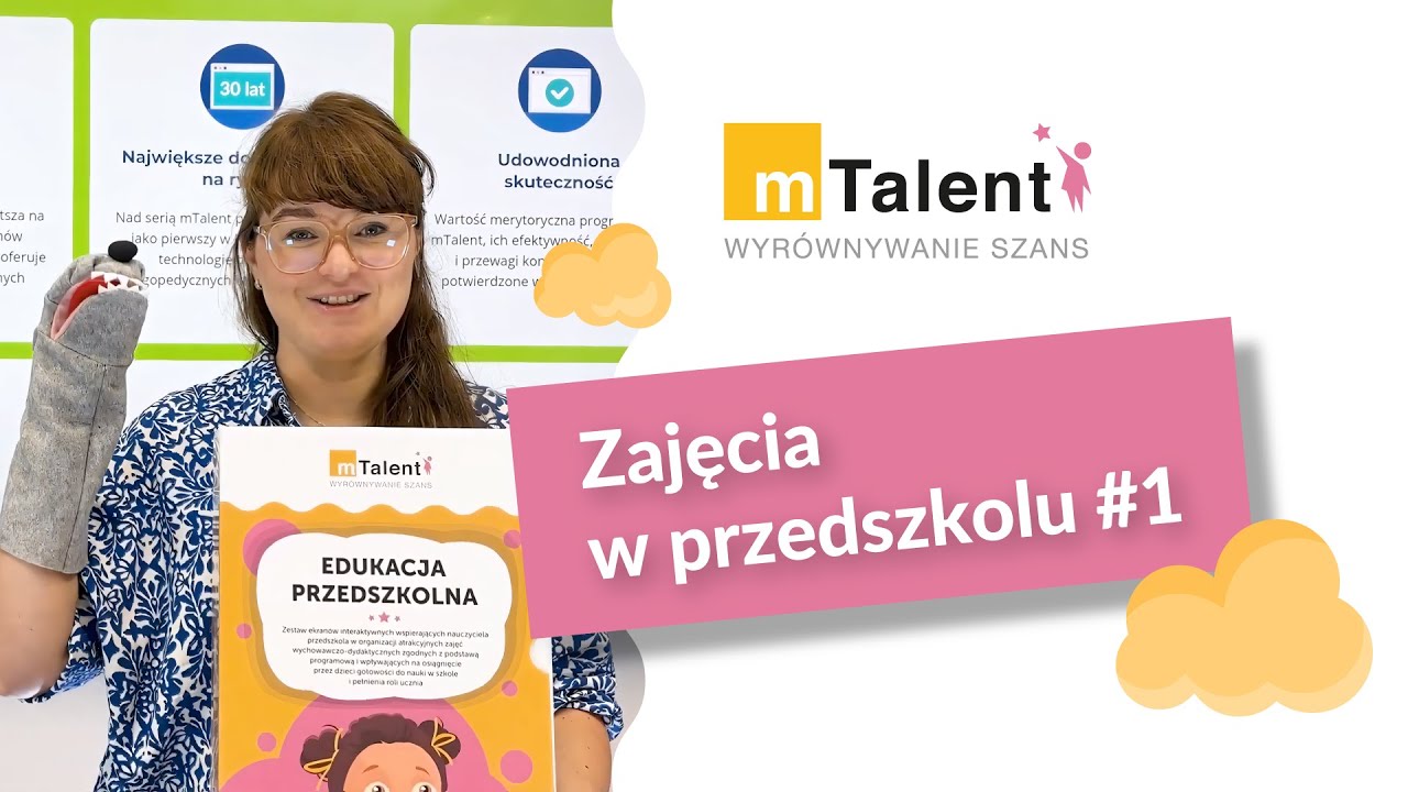 Zajęcia w przedszkolu z mTalent! Przygotowania do zimy
