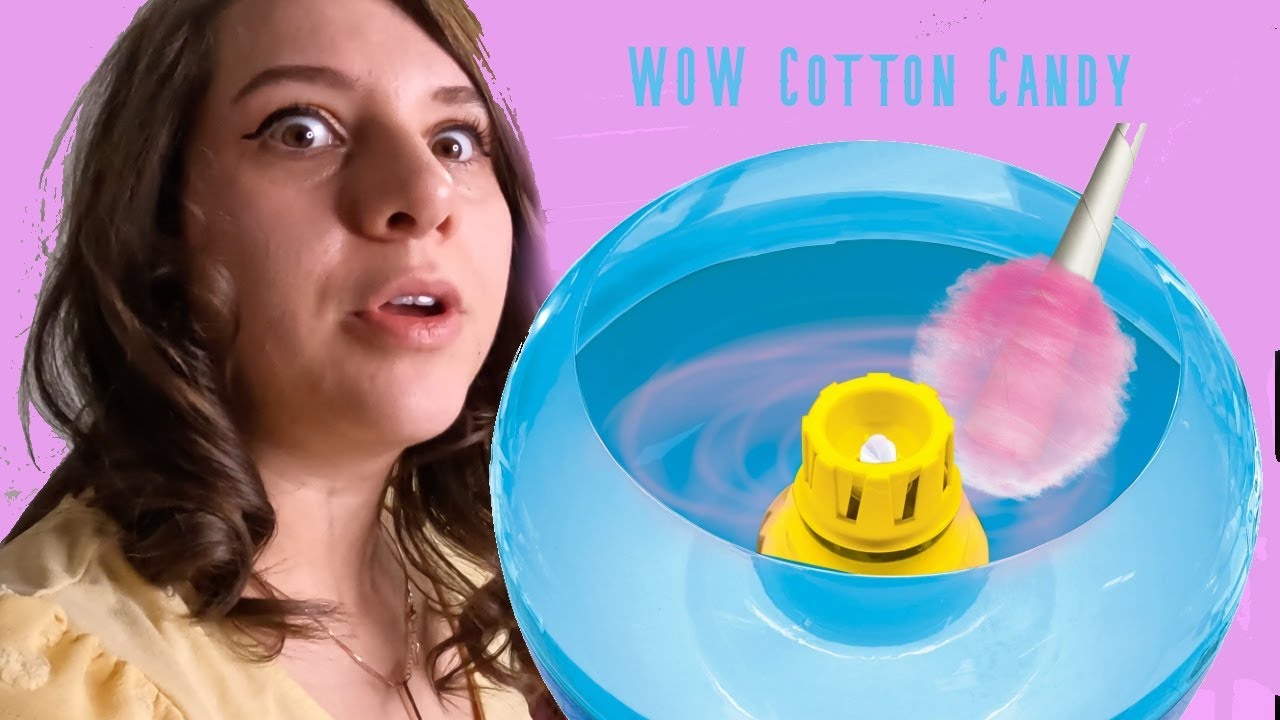 Cotton candy in your house?? CRA-Z-ART Real cotton candy maker Review!