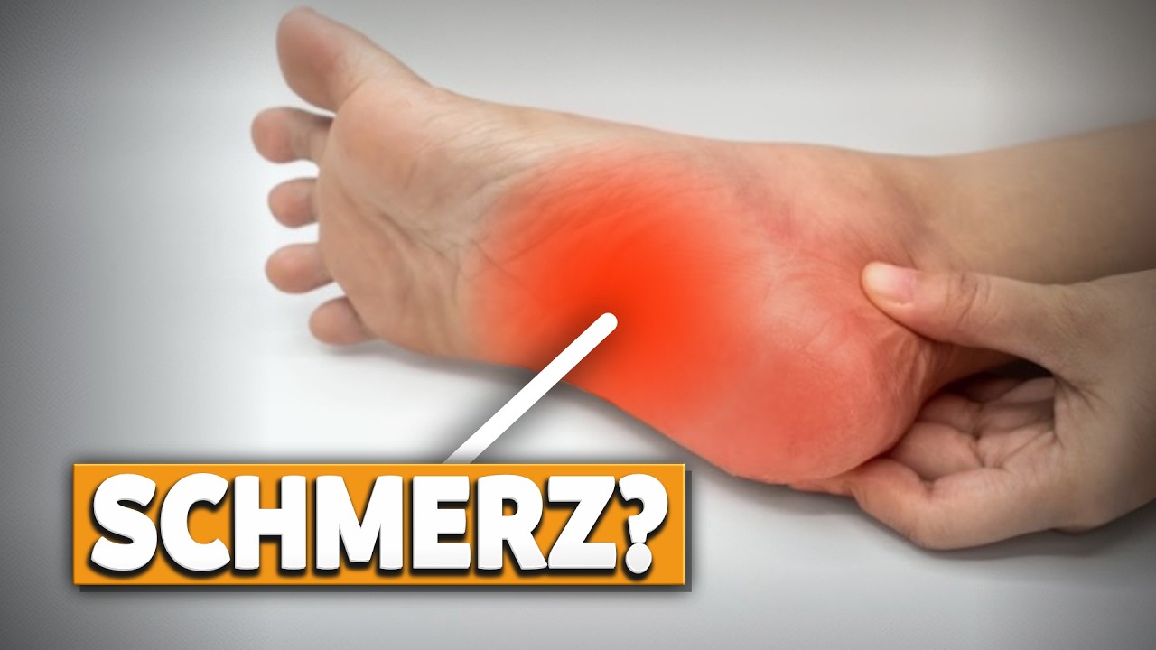 Schmerzen im Fuß lösen: 2 Übungen (auch für Anfänger)