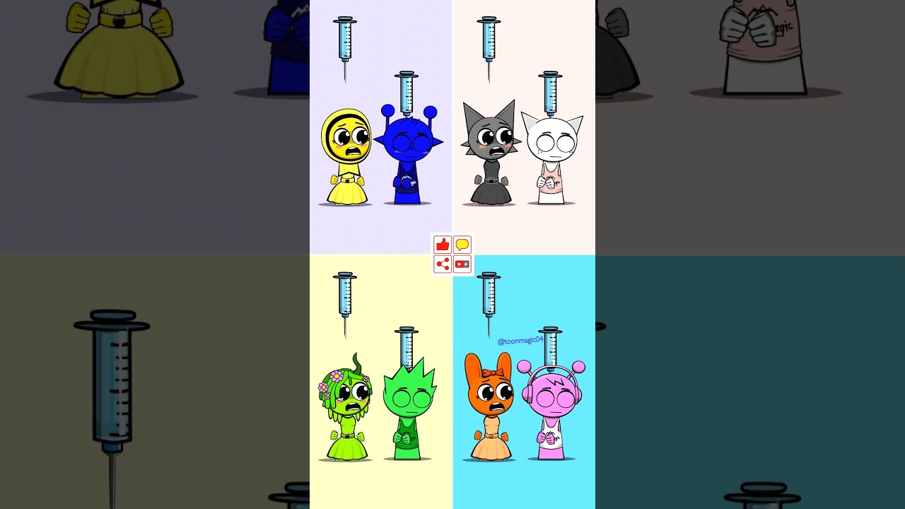 💖 Choose Your Cutest Friend from the SPRUNKI Squad! 🎶✨