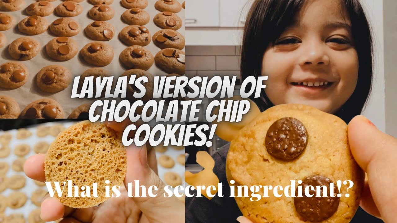 RESEPI CHOCOLATE CHIP COOKIES VERSION BERNIAGA