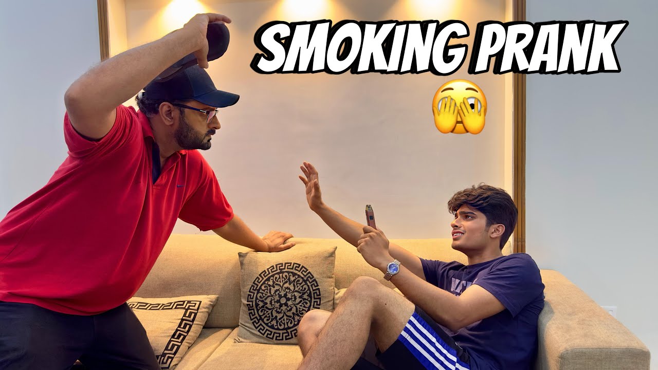 Smoking Prank on Dad 🫣 GONE EXTREMELY WRONG 😭