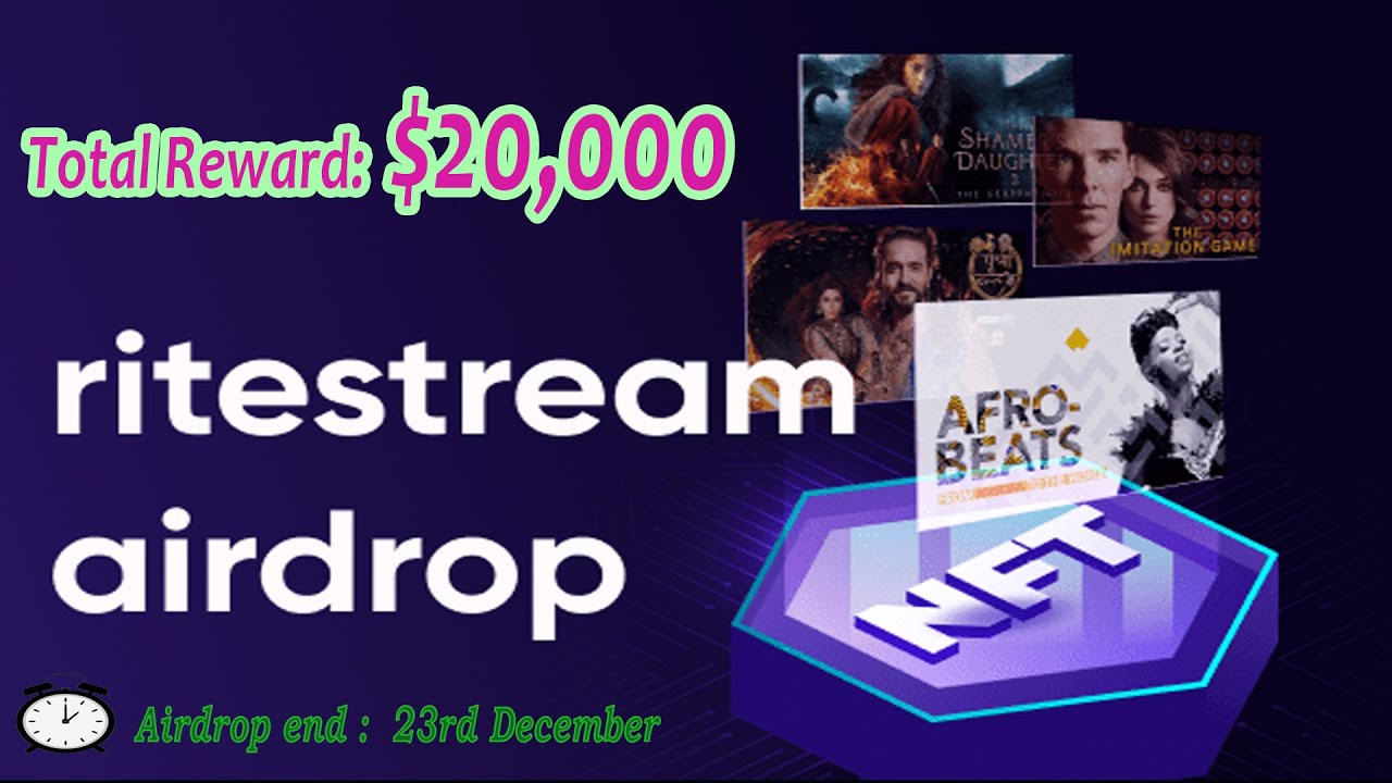 Ritestream Airdrop Up to $20,000