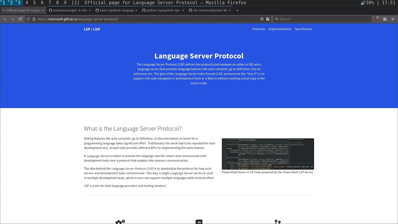 Emacs eglot и языковые серверы для автодополнения