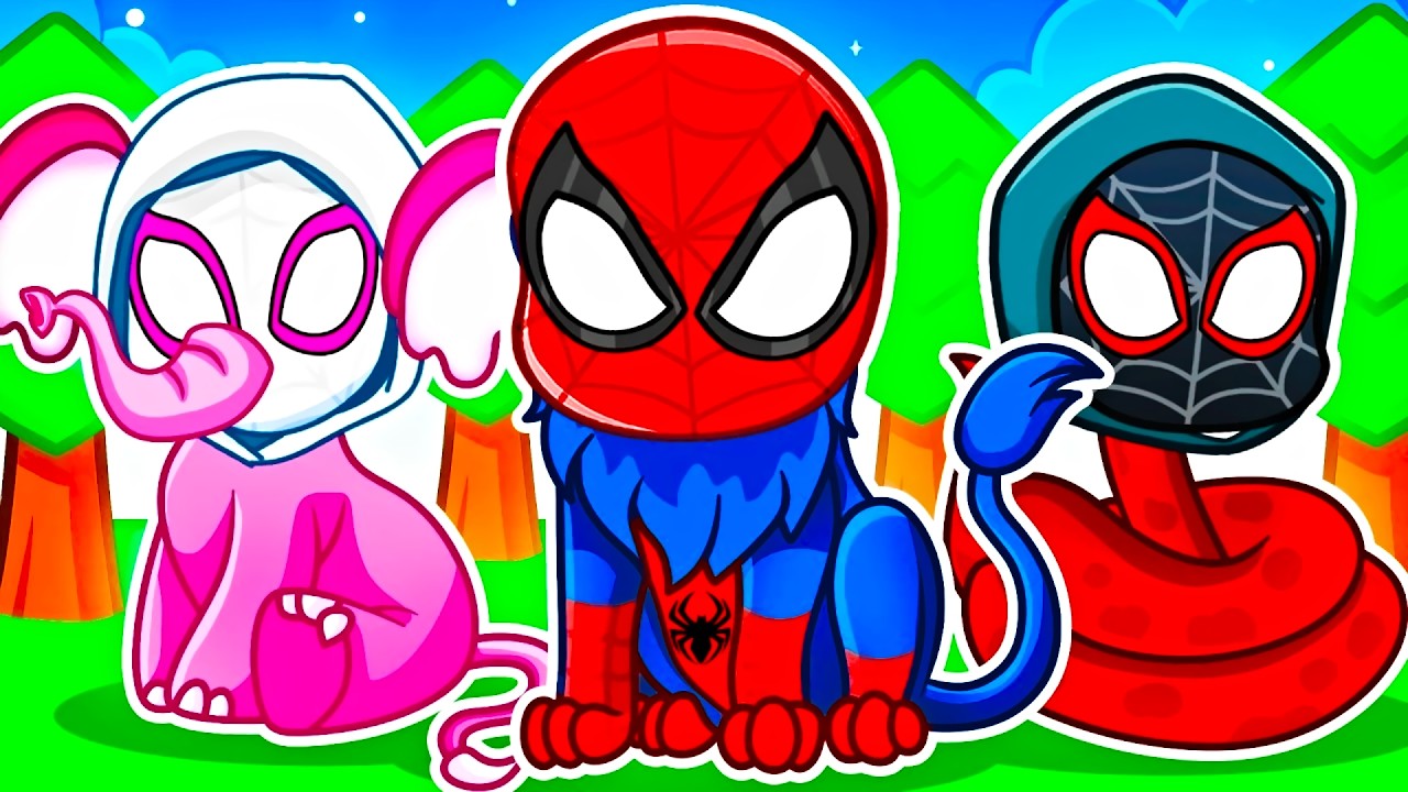 Roblox, mas você pode se tornar um ANIMAL com meus amigos!