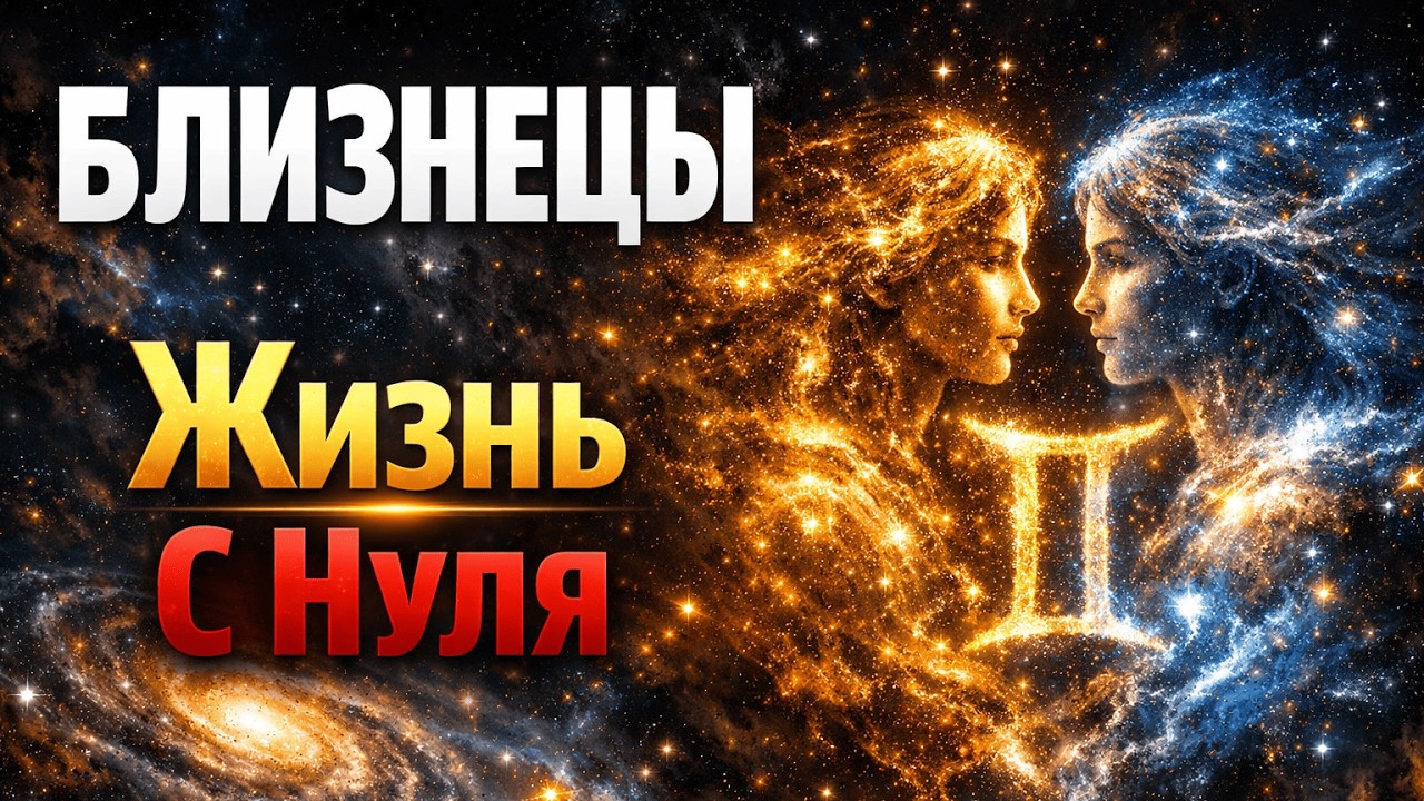 БЛИЗНЕЦЫ: Жизнь начинается с нуля! Деньги выбрали тебя! Месяц перерождения и новый этап! Гороскоп