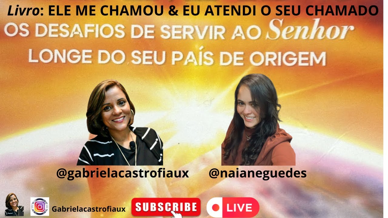 Entrevista com a Escritora Nagiane Guedes Coautora do Livro Ele me Chamou e Eu Atendi o Seu Chamado.