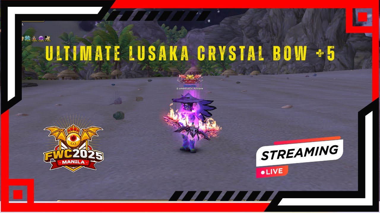 Ultimate Lusaka Crystal Bow +5 | Ranger Wilds Run | Flyff Universe