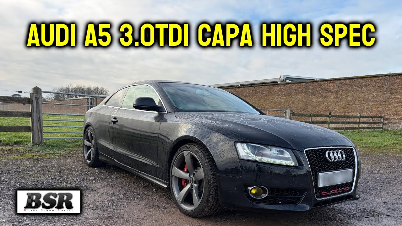 Audi A5 3.0TDI CAPA with all BSR bolt on parts - Hybrid, big injectors 440hp/850nm