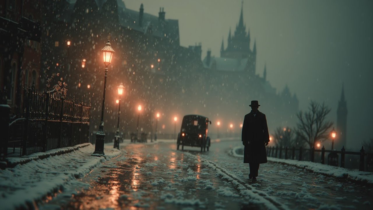 Melancholic Piano & Rain Ambience for Deep Focus | Музыка для учебы в зимнюю ночь